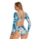 Rash Guard Langarm Badeanzug Bademode